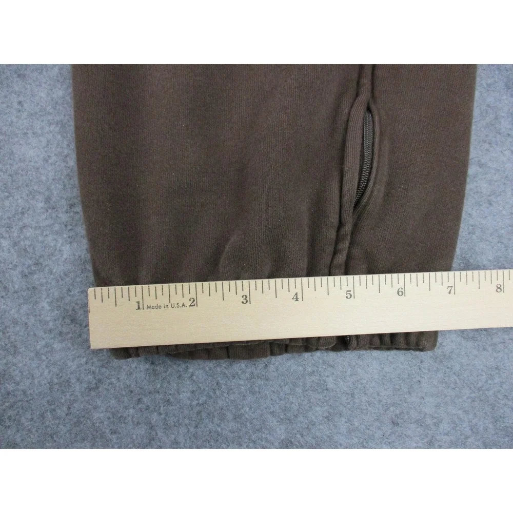Jordan Pants Mens Large Brown 20 Anniversary Fleece Heavyweight Baggy Sweatpants